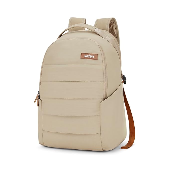 Safari Rizz 24L Laptop Backpack Bag for Men & Women, Casual 2 Compartment School Bag for Boys & Girls, Comes with Smart Trolley Sleeve, Organizer & Bottle Holder, Office Bag