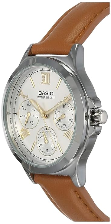 Casio Enticer Analog White Dial Women's Watch - LTP-V300L-7A2UDF(A1703) Alternate View