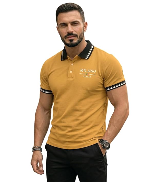 Lymio Polo T-Shirt | Polo T Shirt for Men | Casual T-Shirt for Men (SSM-P5-P8)