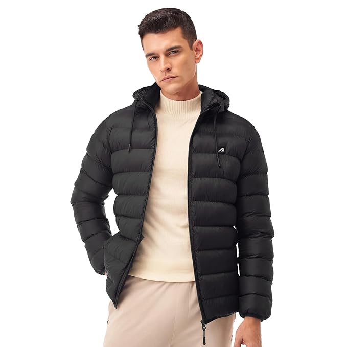 Boldfit Jacket For Men Winter Wear Nylon Winter Standard Length Jacket For Men Minus Degree Jackets From Minus 10 Degree Winter Wear For Men Insulated Winter Jackets For Men Heavy Jackets